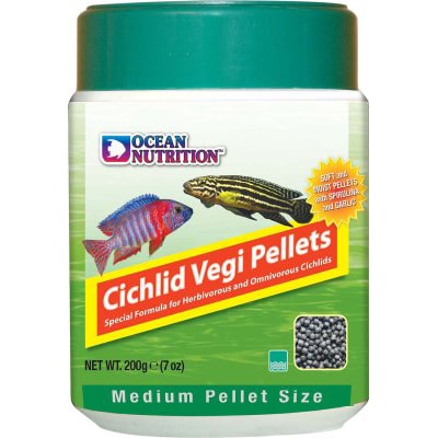 Ocean Nutrition Cichlid Vegi Pellets Medium